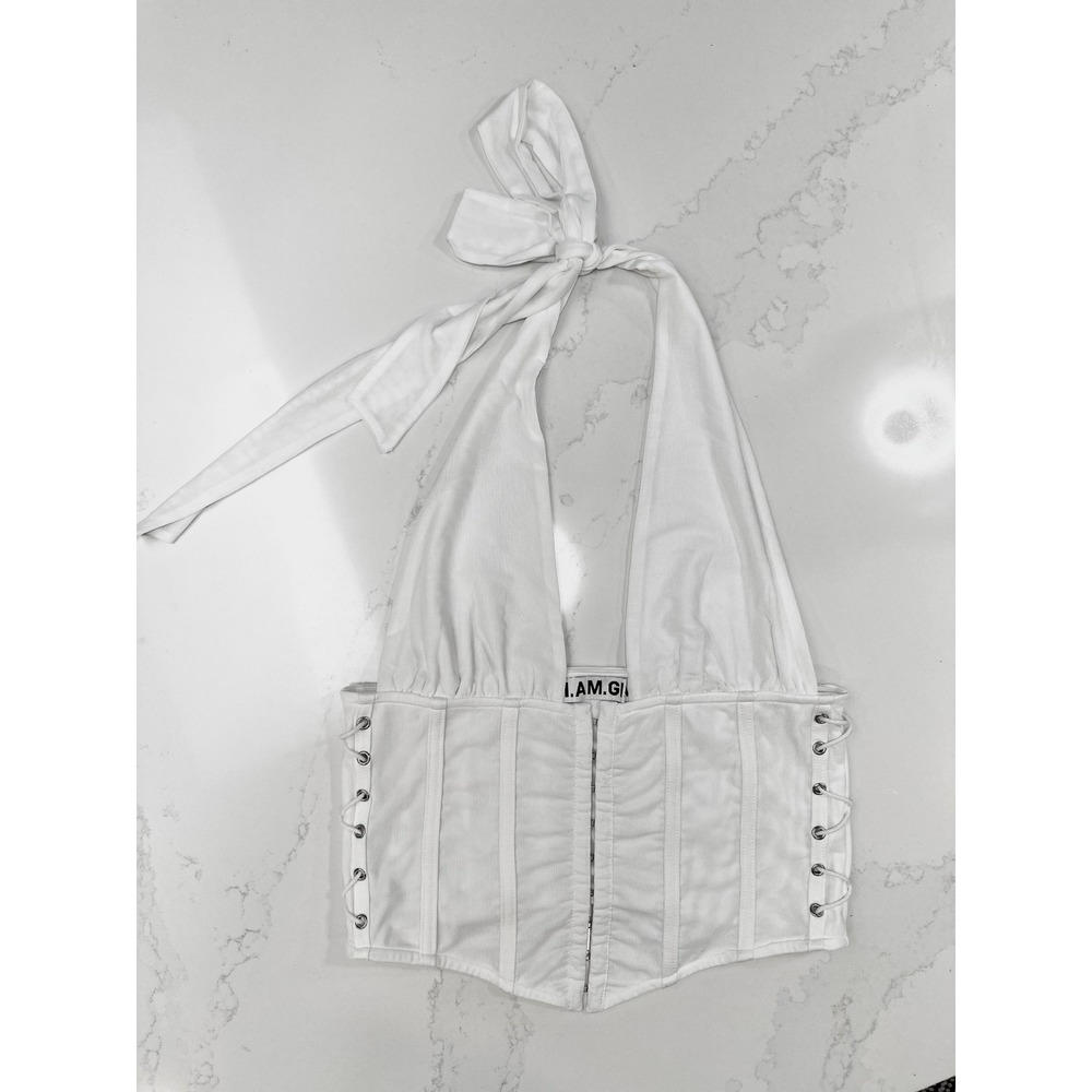 I.AM.GIA Halter Corset Bustier Festival Feminine Party Girl-Core
